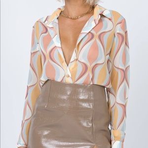 Princess Polly - Donna Multi Button Up Shirt